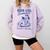 Book Girl Summer Comfort Colors Sweatshirt Crimson