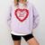 Book Lover Comfort Colors Sweatshirt Crimson