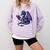 Book Lover Dragon Reading Cool Fantasy Women Girls Kids Men Comfort Colors Sweatshirt Crimson