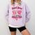 Book Lover Read Your Heart Out Teacher Kids Valentines Comfort Colors Sweatshirt Crimson