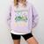 Book Lover Writer Author Comfort Colors Sweatshirt Crimson