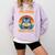 Book And Pajamas Reading Bedtime Comfort Colors Sweatshirt Crimson