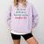 My Book Preference Has Me On The Naughty List For Christmas Comfort Colors Sweatshirt Crimson