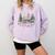 My Book Preference Has Me On The Naughty List Christmas Tree Comfort Colors Sweatshirt Crimson
