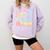 Book Readers I Closed My Book To Be Here Comfort Colors Sweatshirt Crimson