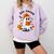 Book Worm Halloween Costume For Book Lovers Comfort Colors Sweatshirt Crimson