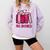 All Booked Read Book Reading Librarian Men Women Kids Comfort Colors Sweatshirt Crimson