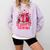 All Booked For Valentines Book Lovers Teacher Valentines Comfort Colors Sweatshirt Crimson
