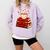 All Booked For Valentine’s Day Reading Teacher Comfort Colors Sweatshirt Crimson
