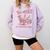 Bookish Graphic For Book Lover Reader Girl Women Comfort Colors Sweatshirt Crimson