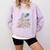 Bookish Quote In a World Of Bookworms Be a Book Dragon Comfort Colors Sweatshirt Crimson