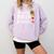 Books Booze And Besties Book Lover Bestie Squad Twinning Comfort Colors Sweatshirt Crimson