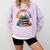 “Books Coffee & Yarn Enthusiast Cozy Reader Comfort Colors Sweatshirt Crimson “Books Coffee & Yarn Enthusiast Cozy Reader Comfort Colors Sweatshirt Crimson