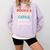 Books Coffee Cats Social Justice Comfort Colors Sweatshirt Crimson