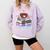 Books Coffee Yarn Lover My Favorite Things Comfort Colors Sweatshirt Crimson