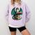 Books Dragon Reading Book Lover Comfort Colors Sweatshirt Crimson