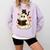 Books Ghost Reading Book Halloween Library Cat Fall Comfort Colors Sweatshirt Crimson