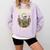 Books Make Me Happy Skeleton Read Reading Librarian Book Comfort Colors Sweatshirt Crimson