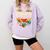 Books Are My Love Language Reading Lover Librarian Valentine Comfort Colors Sweatshirt Crimson