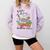 Books Original Handheld Device Reader Literacy Book Lover Comfort Colors Sweatshirt Crimson