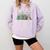Booktrovert Definition Floral Books Reading Teacher Library Comfort Colors Sweatshirt Crimson