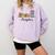 Bookworm Woman Reading Fiction Novels Library Book Store Comfort Colors Sweatshirt Crimson