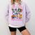 Born In The 80s Raised In The 90s Nostalgia Retro Memories Comfort Colors Sweatshirt Crimson