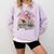 Born To Read Book Forced To Read Emails Skeleton Comfort Colors Sweatshirt Crimson