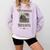 Bronte Novel Wuthering Heights Moorland Gothic Book Cover Comfort Colors Sweatshirt Crimson