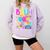 Bruh This Is My 80's Costume Nostalgia Mixtape 80s 90s Party Comfort Colors Sweatshirt Crimson