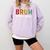 Bruh Read a Book Comfort Colors Sweatshirt Crimson Bruh Read a Book Comfort Colors Sweatshirt Crimson