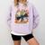Buffering Glitched CD On Fire 2000s Nostalgia Comfort Colors Sweatshirt Crimson