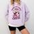 Cat Reading Is My Favorite Sport Retro Book Lover Comfort Colors Sweatshirt Crimson