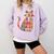 Cats Reading Books Librarian Library Readers Comfort Colors Sweatshirt Crimson