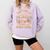 Chai And A Good Book Lover Reading Chai Tea Chai Latte Comfort Colors Sweatshirt Crimson