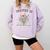 Chapter 32- Book Lovers & Readers 32nd Birthday Wildflowers Premium Tri-Blend Comfort Colors Sweatshirt Crimson