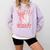 Chapter Thirty Est 1995 Cute 30th Birthday Book Bow Coquette Comfort Colors Sweatshirt Crimson Chapter Thirty Est 1995 Cute 30th Birthday Book Bow Coquette Comfort Colors Sweatshirt Crimson