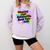 Chasing That Scholastic Book Fair High Book Lovers Comfort Colors Sweatshirt Crimson