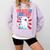 Childless Cat Ladies Vote Kamala Harris Cute Comic Book Cat Comfort Colors Sweatshirt Crimson Childless Cat Ladies Vote Kamala Harris Cute Comic Book Cat Comfort Colors Sweatshirt Crimson