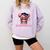 Classic I'm From The 1900s Retro Games Graduating Girl Comfort Colors Sweatshirt Crimson
