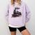Classic Steam Train Enthusiasts Nostalgia For Train Lovers Comfort Colors Sweatshirt Crimson