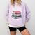 I Closed My Book To Be Here Books Lover Bookworm Comfort Colors Sweatshirt Crimson