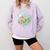Clownfish Anemonefish Bubbles Water Frutiger Aero Y2K Style Comfort Colors Sweatshirt Crimson
