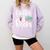 Coffee And Books Comfort Colors Sweatshirt Crimson