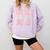 Coffee And Smut Good Girls Read Smutty Book Merch For Women Comfort Colors Sweatshirt Crimson