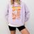 Comic Book Superhero Fall Season Leaf Blower Comfort Colors Sweatshirt Crimson