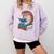 Cool Hedgehog Book Nerd Readers Comfort Colors Sweatshirt Crimson