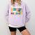 All The-Cool Kids Are Reading Teacher Book Lover Librarian Premium Comfort Colors Sweatshirt Crimson