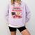 Cupid's Favorite Math Teacher Valentine Reading Book Women Comfort Colors Sweatshirt Crimson