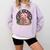 Cute Axolotl Reading Books Cozy Night Aesthetic Comfort Colors Sweatshirt Crimson